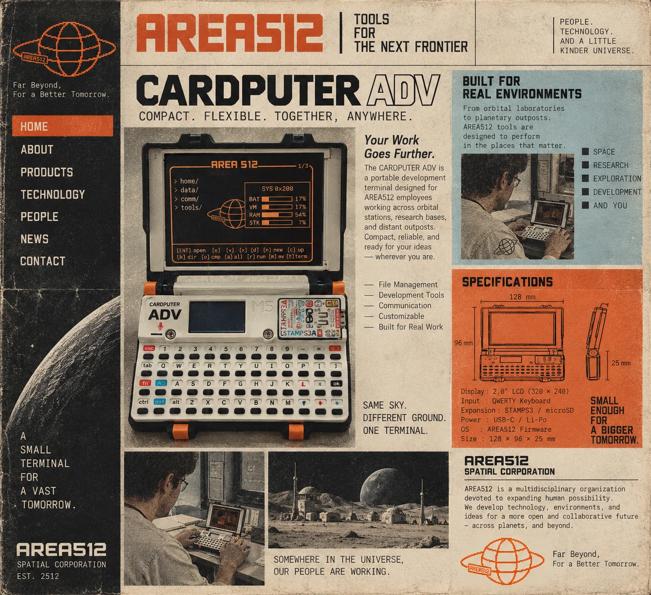 An image of an operator using the terminal at a desk