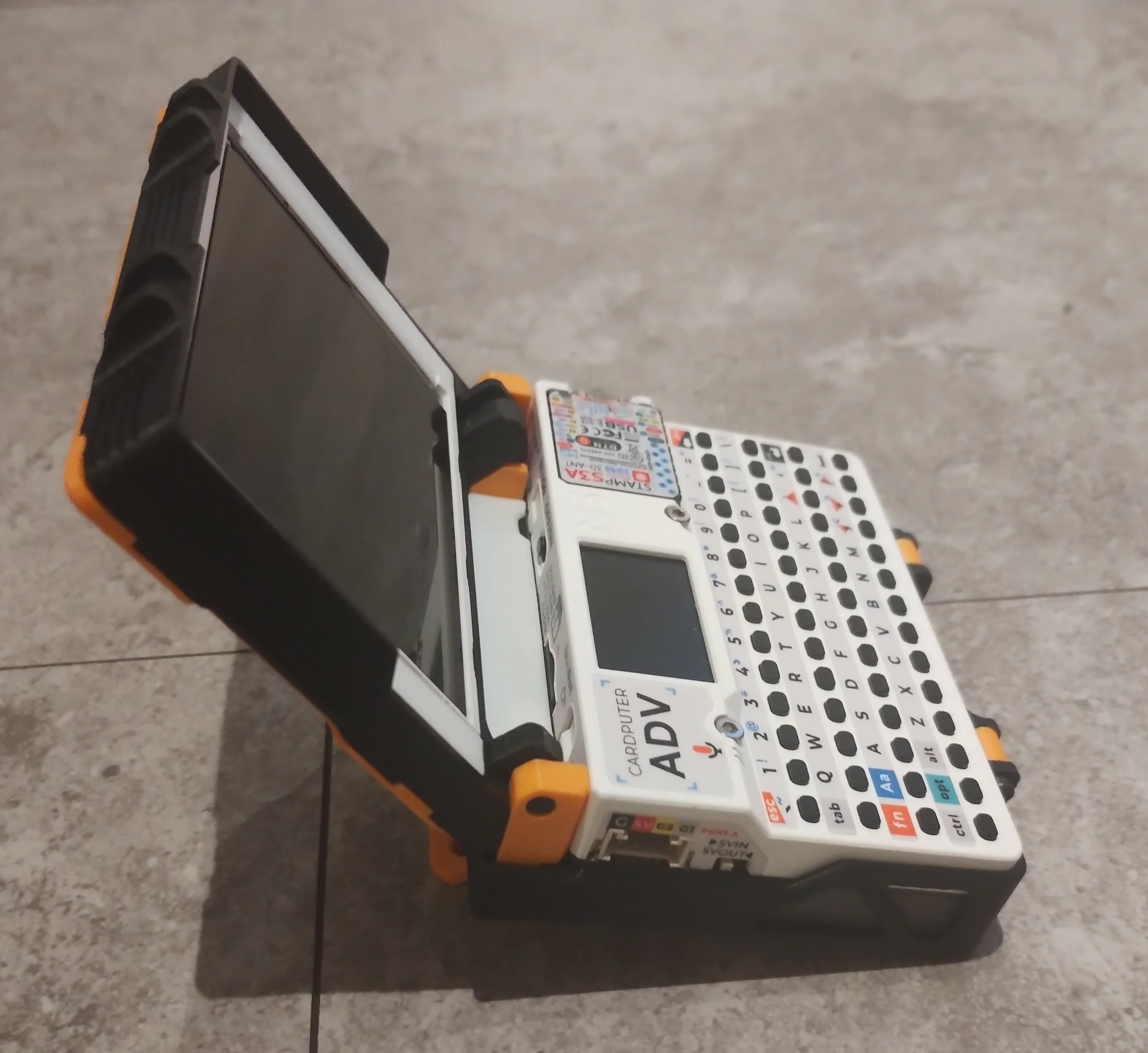 TERM512 resting on its deployed stand